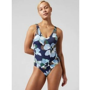 NWT Athleta Seychelles One Piece Swimsuit Hero Bloom